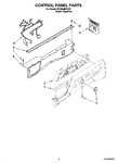 Diagram for 03 - Control Panel Parts