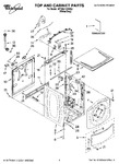 Diagram for 01 - Top And Cabinet Parts