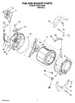 Diagram for 06 - Tub And Basket Parts, Optional Parts (not Included)