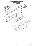 Diagram for 03 - Control Panel Parts