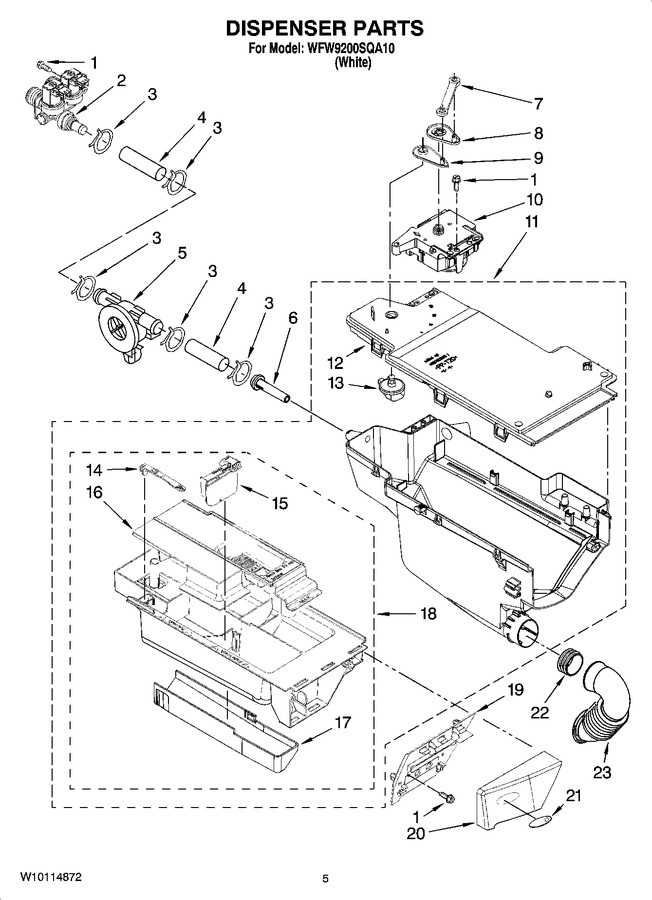 Diagram for WFW9200SQA10