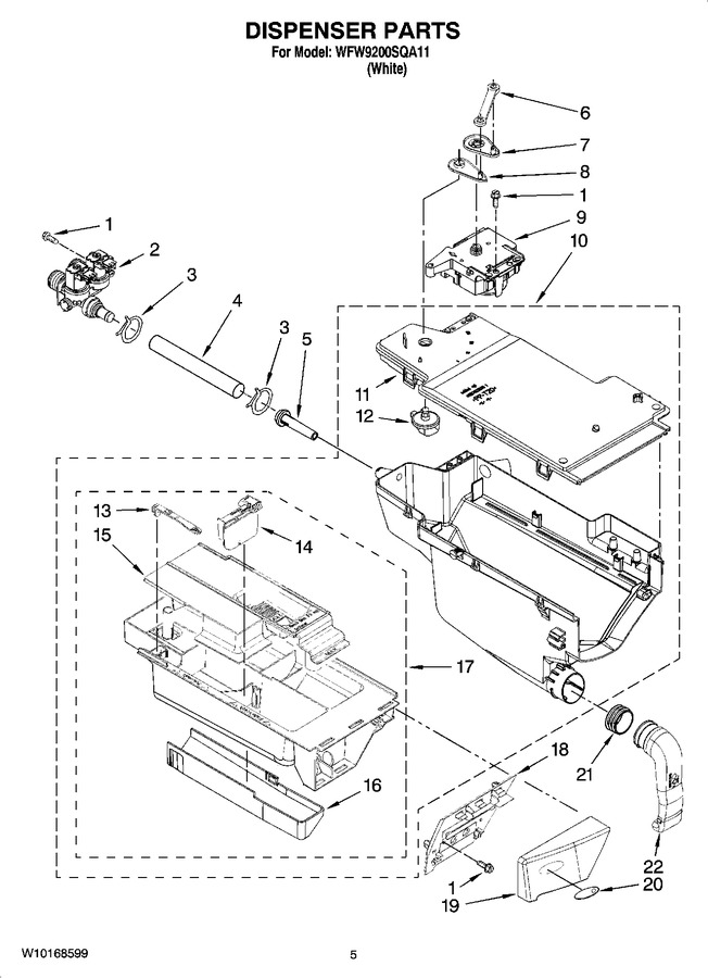 Diagram for WFW9200SQA11