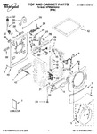 Diagram for 01 - Top And Cabinet Parts