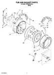 Diagram for 05 - Tub And Basket Parts