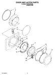 Diagram for 02 - Door And Latch Parts