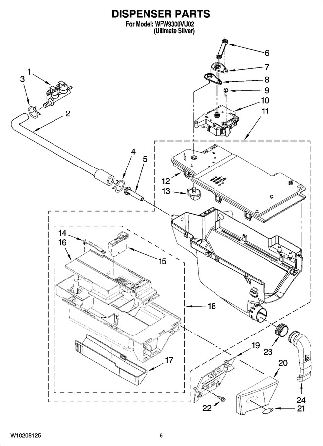 Diagram for WFW9300VU02