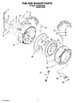 Diagram for 05 - Tub And Basket Parts