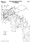 Diagram for 01 - Top And Cabinet Parts