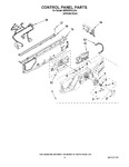 Diagram for 03 - Control Panel Parts