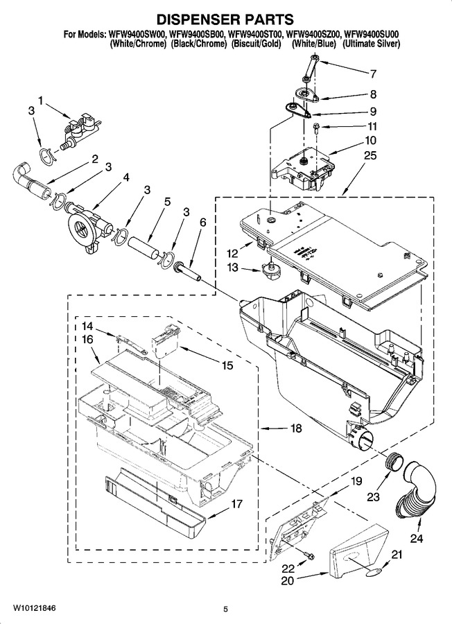 Diagram for WFW9400SU00