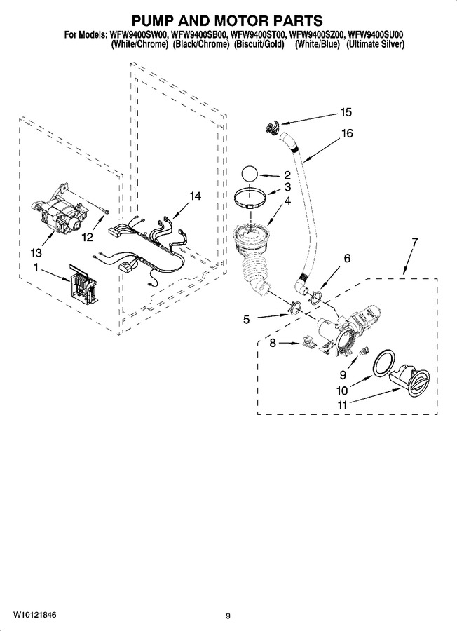 Diagram for WFW9400SZ00