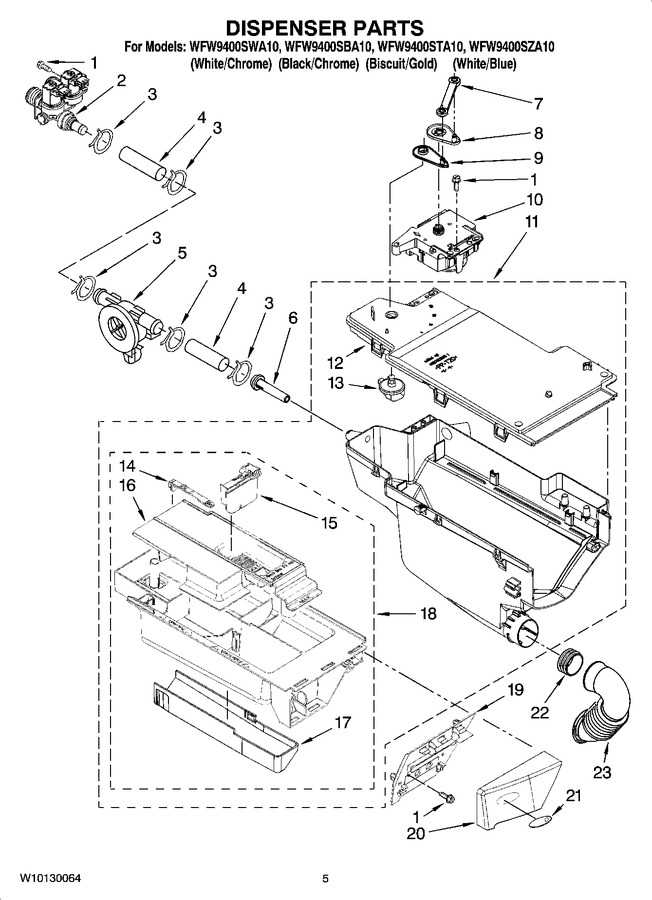 Diagram for WFW9400STA10