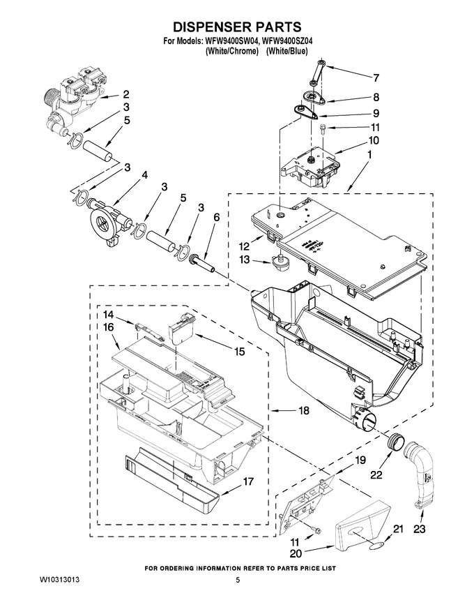 Diagram for WFW9400SZ04