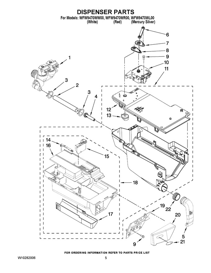 Diagram for WFW9470WW00