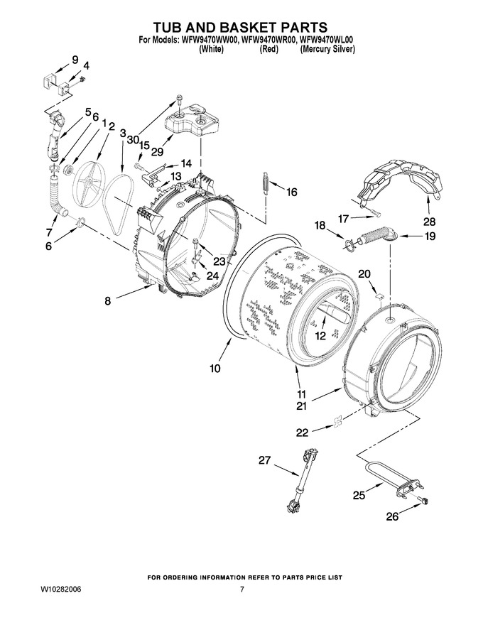 Diagram for WFW9470WL00