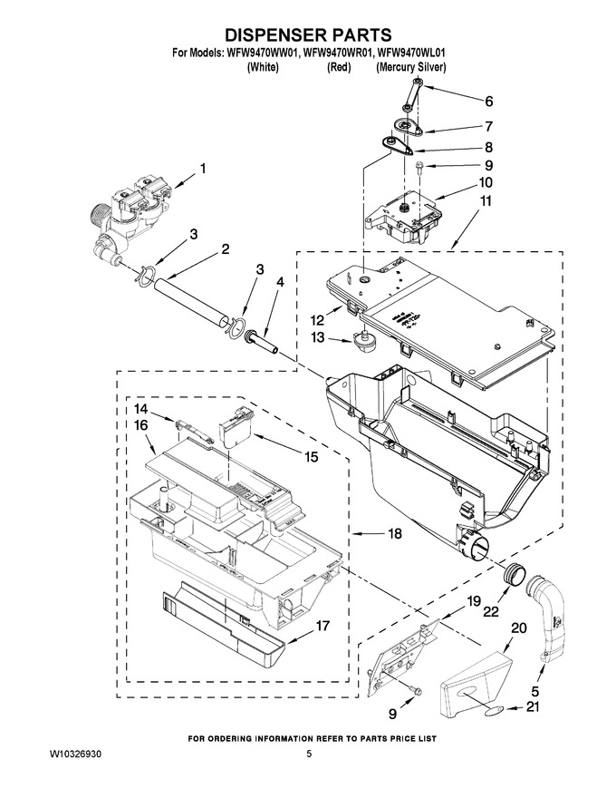 Diagram for WFW9470WL01