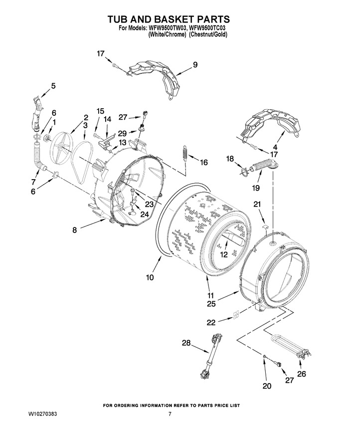 Diagram for WFW9500TW03