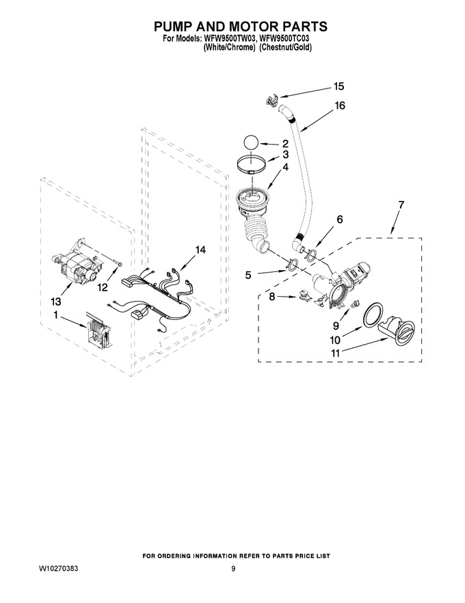 Diagram for WFW9500TW03