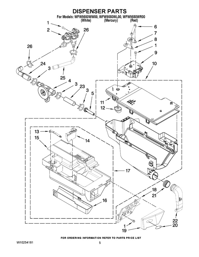 Diagram for WFW9550WL00