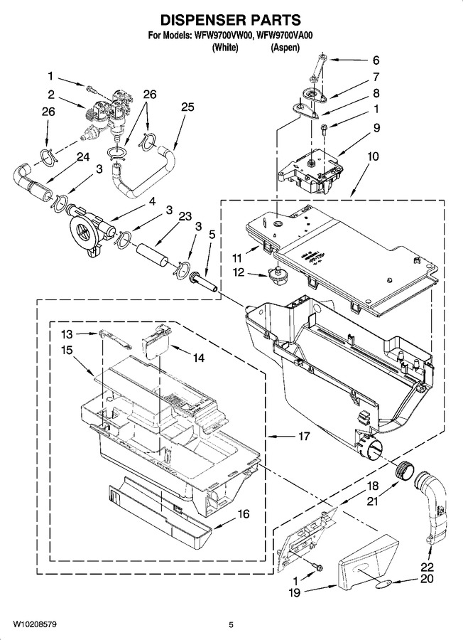 Diagram for WFW9700VW00