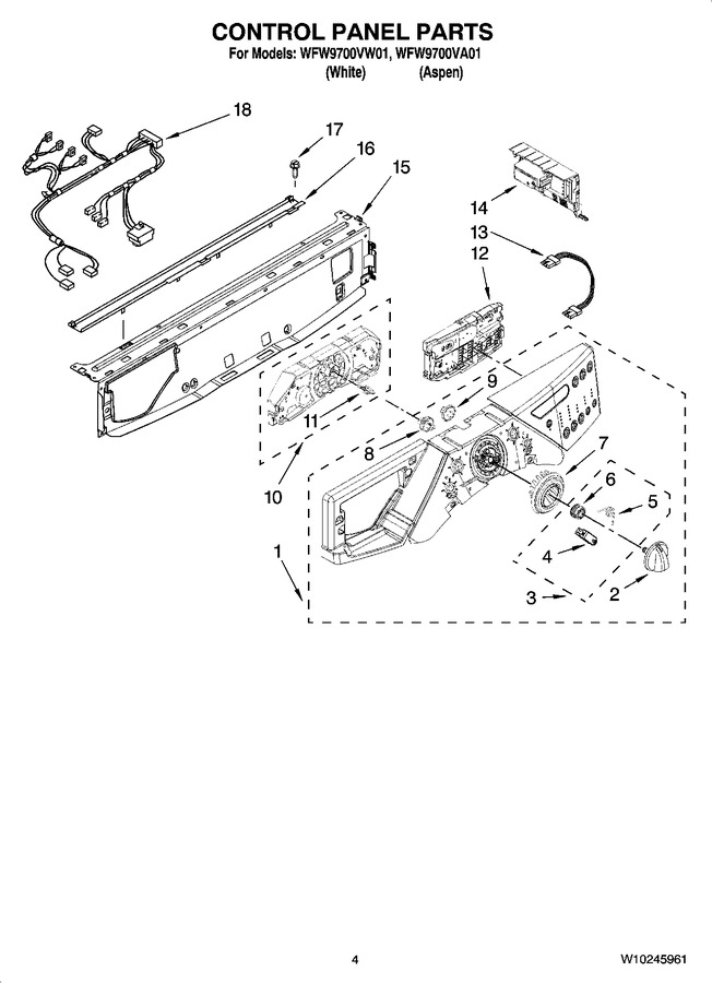 Diagram for WFW9700VW01