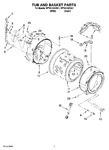 Diagram for 05 - Tub And Basket Parts