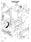 Diagram for 02 - Cabinet Parts