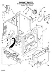 Diagram for 02 - Cabinet Parts