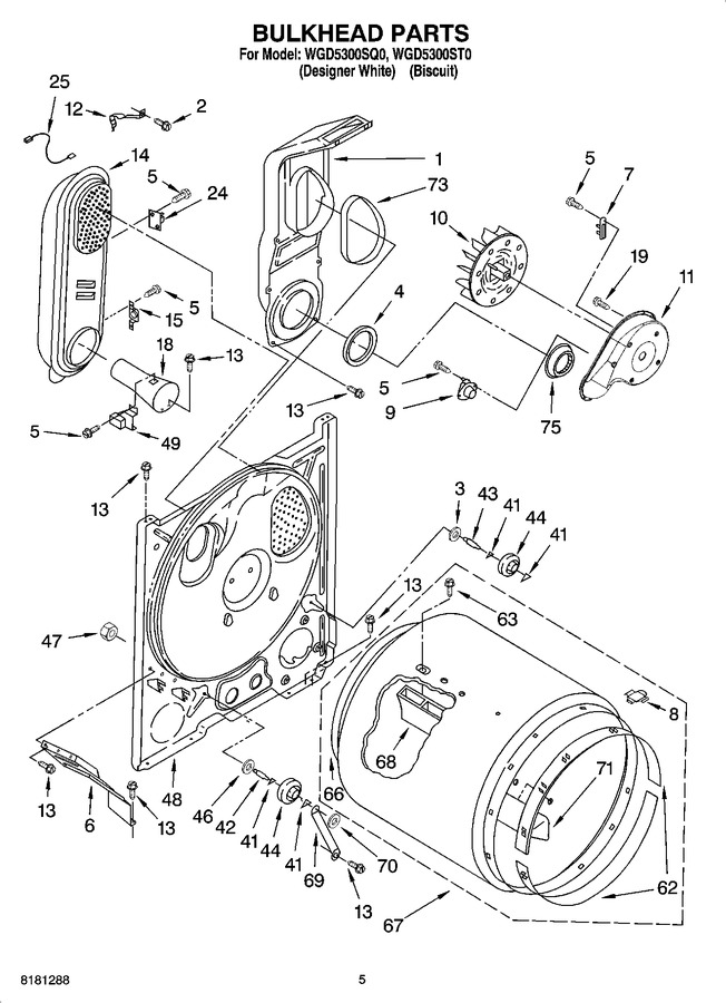 Diagram for WGD5300ST0