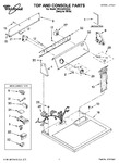 Diagram for 01 - Top And Console Parts