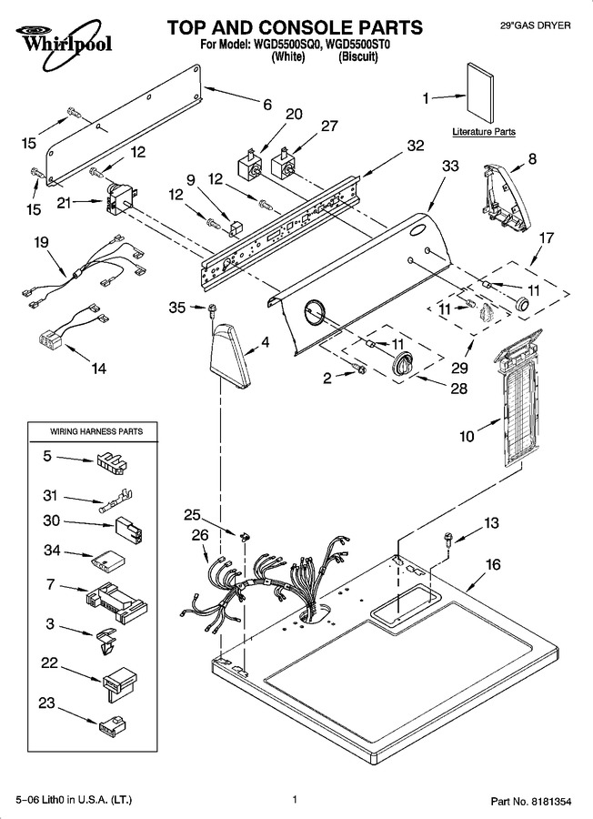 Diagram for WGD5500SQ0