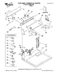 Diagram for 01 - Top And Console Parts