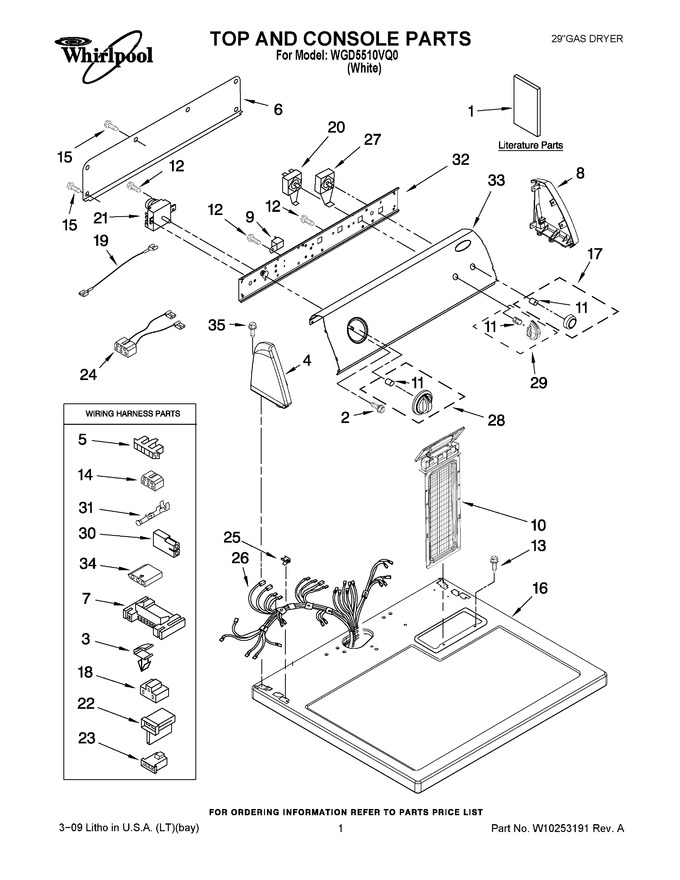 Diagram for WGD5510VQ0