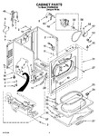 Diagram for 02 - Cabinet Parts