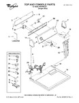 Diagram for 01 - Top And Console Parts