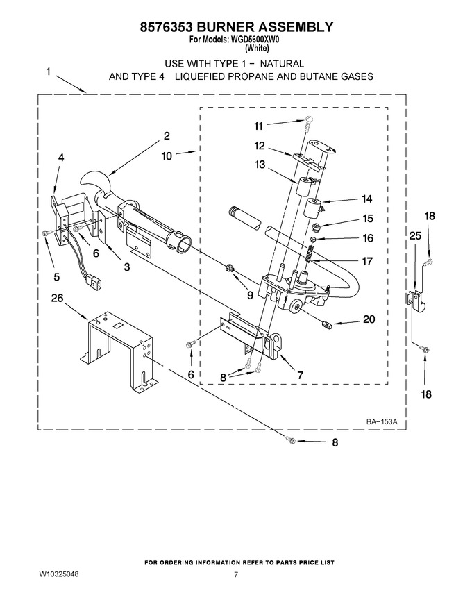 Diagram for WGD5600XW0