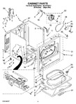 Diagram for 02 - Cabinet Parts