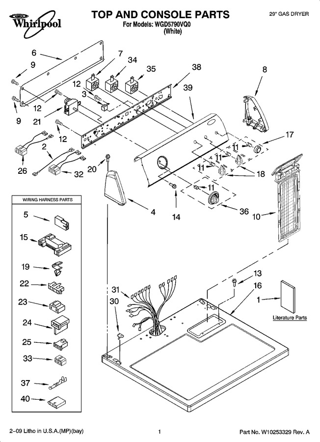 Diagram for WGD5790VQ0