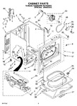 Diagram for 02 - Cabinet Parts