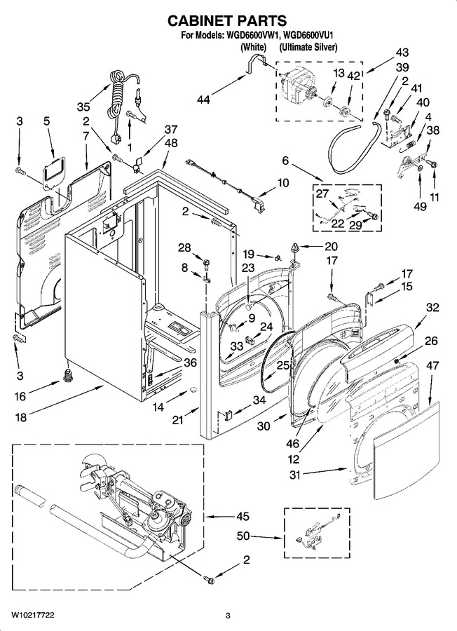 Diagram for WGD6600VU1