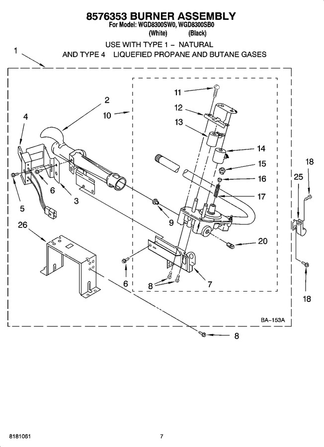 Diagram for WGD8300SB0