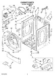 Diagram for 02 - Cabinet Parts