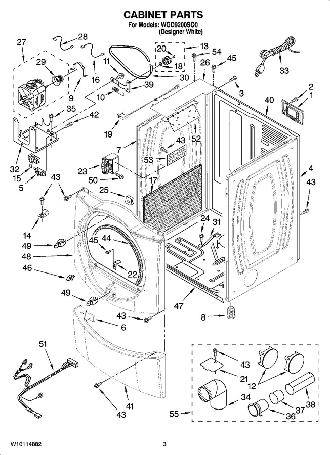 Diagram for WGD9200SQ0