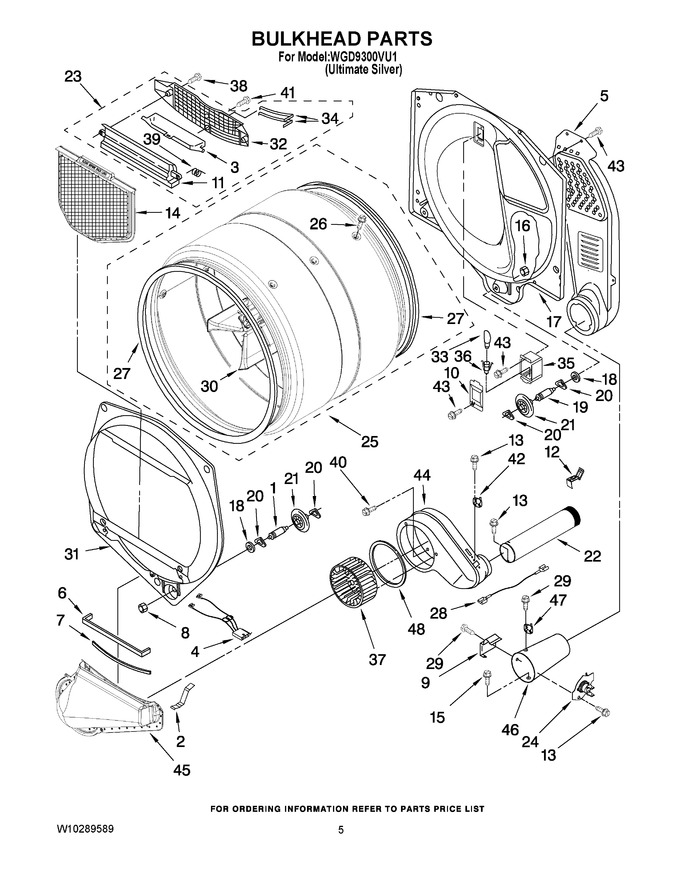 Diagram for WGD9300VU1