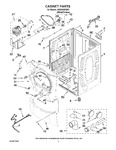 Diagram for 02 - Cabinet Parts