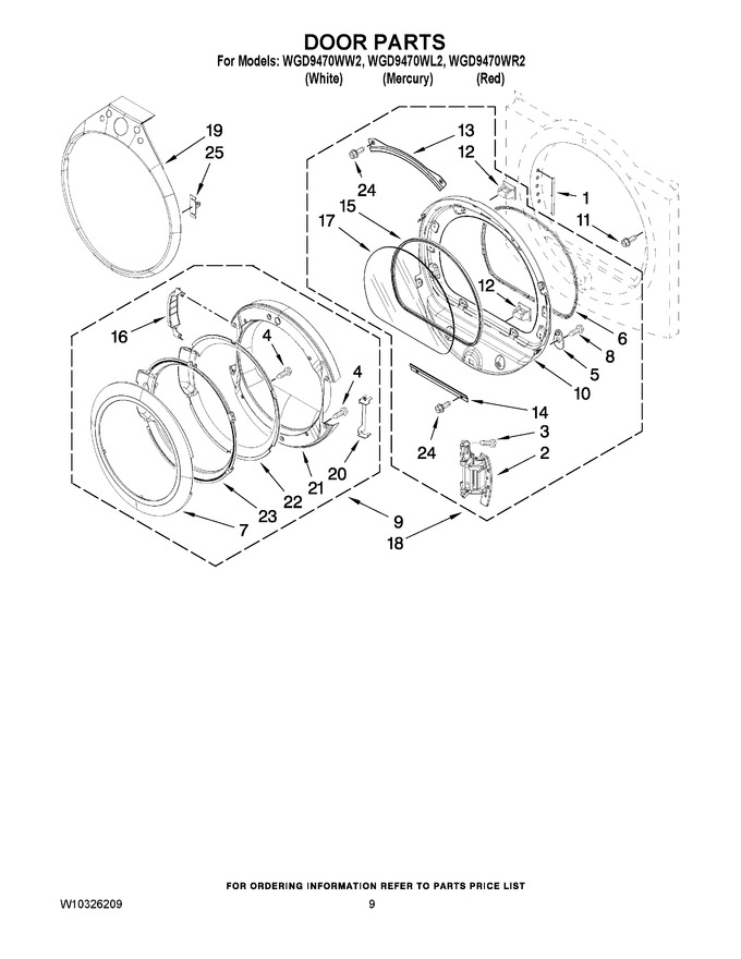 Diagram for WGD9470WR2