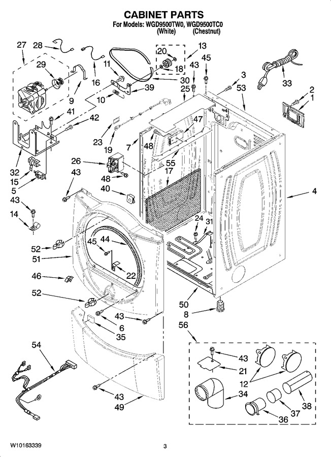 Diagram for WGD9500TC0