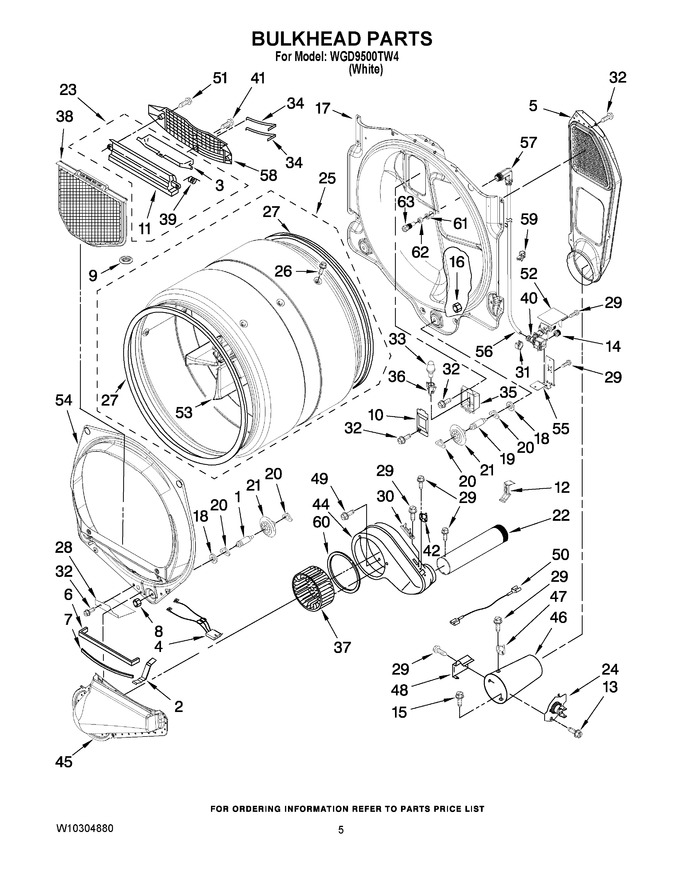 Diagram for WGD9500TW4