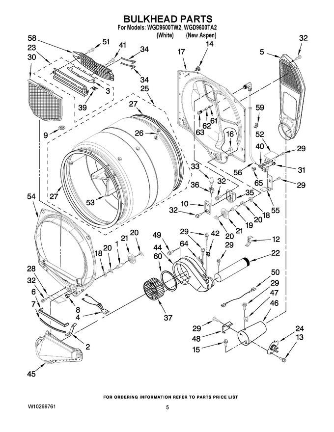 Diagram for WGD9600TW2