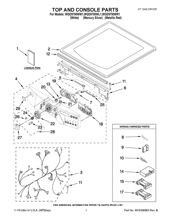 Diagram for WGD9750WL1